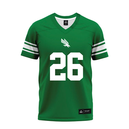 North Texas - NCAA Football : Smaje Burrell - Green Premium Football Jersey-0