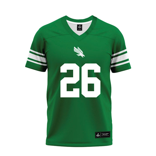 North Texas - NCAA Football : Smaje Burrell - Green Premium Football Jersey-0