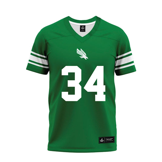 North Texas - NCAA Football : Brenden Reese - Green Premium Football Jersey-0