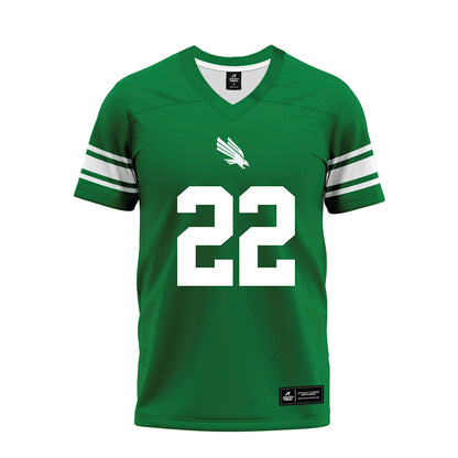 North Texas - NCAA Football : Colin Page - Green Premium Football Jersey-0