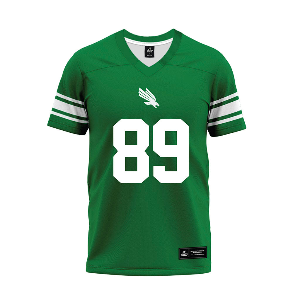 North Texas - NCAA Football : Jerious Singletary - Green Premium Football Jersey-0