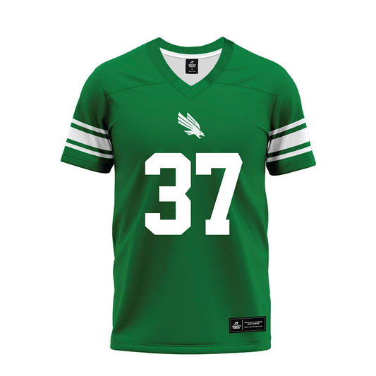 North Texas - NCAA Football : Ian Ratliff - Green Premium Football Jersey-0