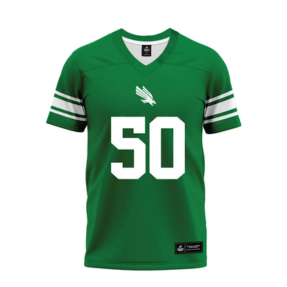 North Texas - NCAA Football : Jahzari Priester - Green Premium Football Jersey-0
