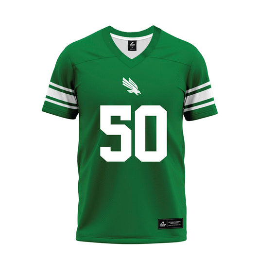 North Texas - NCAA Football : Jahzari Priester - Green Premium Football Jersey-0