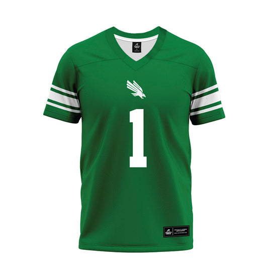 North Texas - NCAA Football : Jahiem White - Green Premium Football Jersey-0