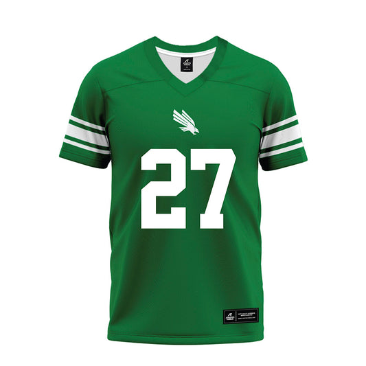 North Texas - NCAA Football : Julian Knox - Green Premium Football Jersey-0