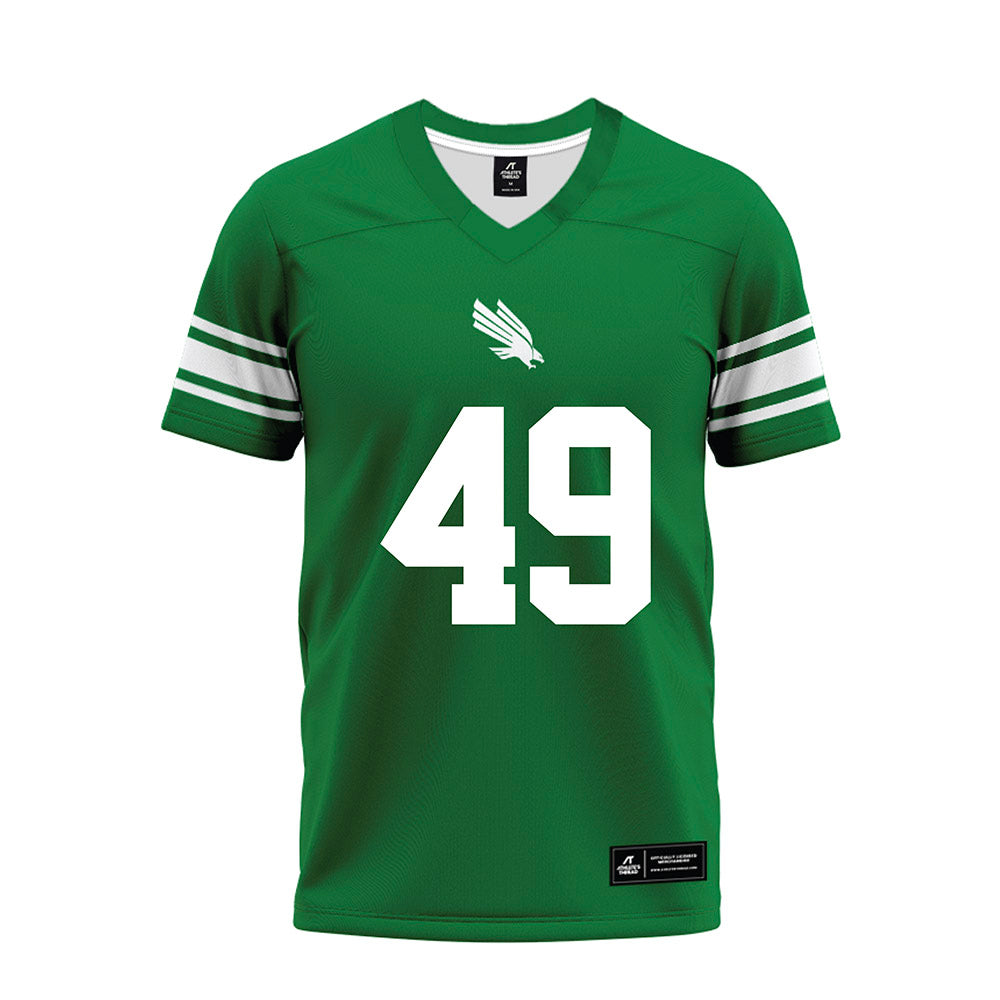 North Texas - NCAA Football : Brodie Scoggins - Green Premium Football Jersey-0