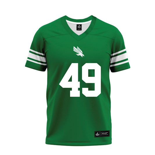North Texas - NCAA Football : Brodie Scoggins - Green Premium Football Jersey-0