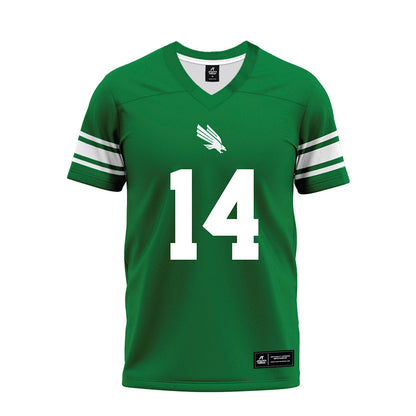 North Texas - NCAA Football : Kyle Koch - Green Premium Football Jersey-0