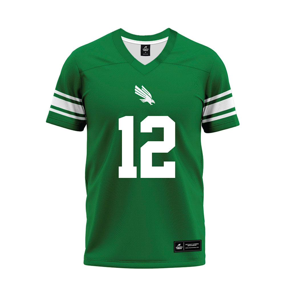 North Texas - NCAA Football : Tyson Wilson - Green Premium Football Jersey-0
