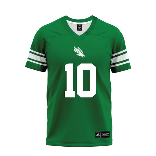 North Texas - NCAA Football : David Onuoha - Green Premium Football Jersey-0