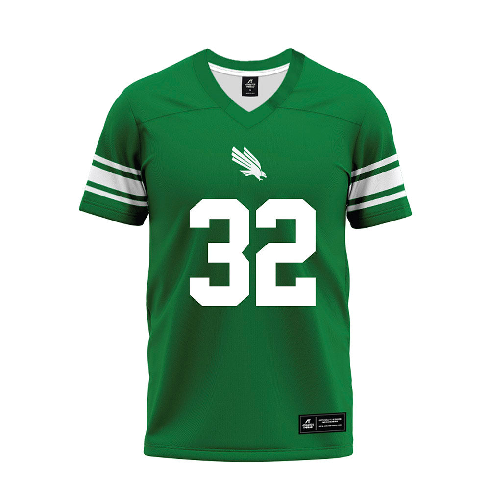 North Texas - NCAA Football : Anthony Benford - Green Premium Football Jersey-0