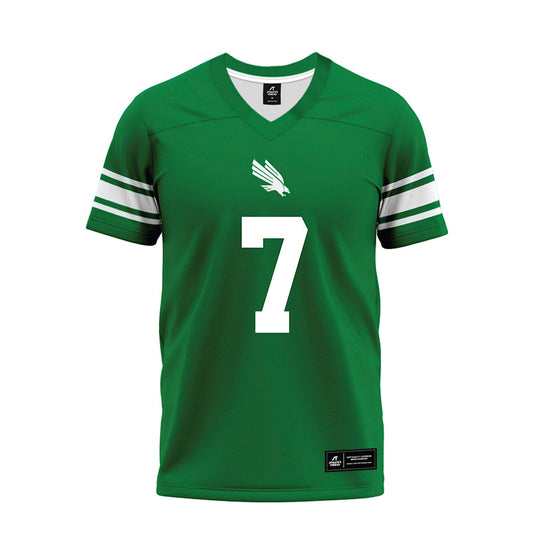 North Texas - NCAA Football : Aaron Alexander - Green Premium Football Jersey-0