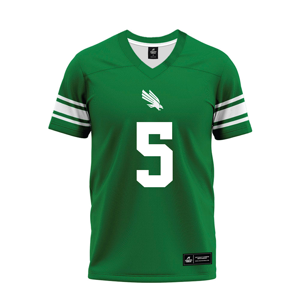 North Texas - NCAA Football : Chase Canada - Green Premium Football Jersey-0
