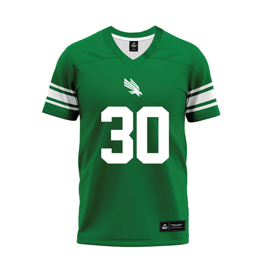 North Texas - NCAA Football : BJ Allen Jr. - Green Premium Football Jersey-0