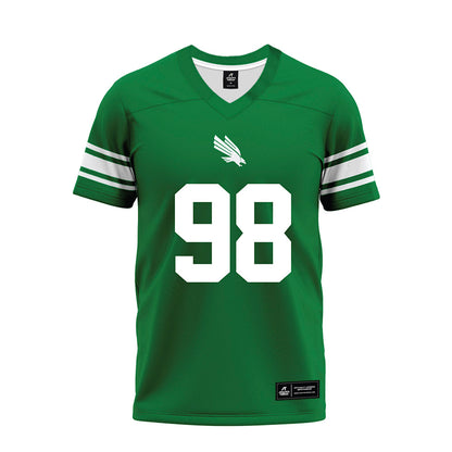 North Texas - NCAA Football : Curlee Thomas - Green Premium Football Jersey-0