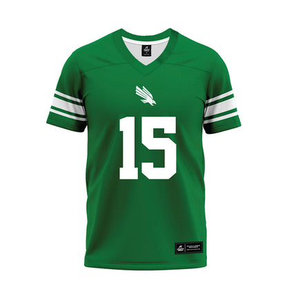 North Texas - NCAA Football : Andy Jean - Green Premium Football Jersey-0