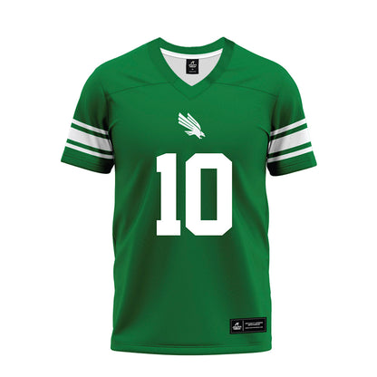 North Texas - NCAA Football : Patrick Smith-Young - Green Premium Football Jersey-0