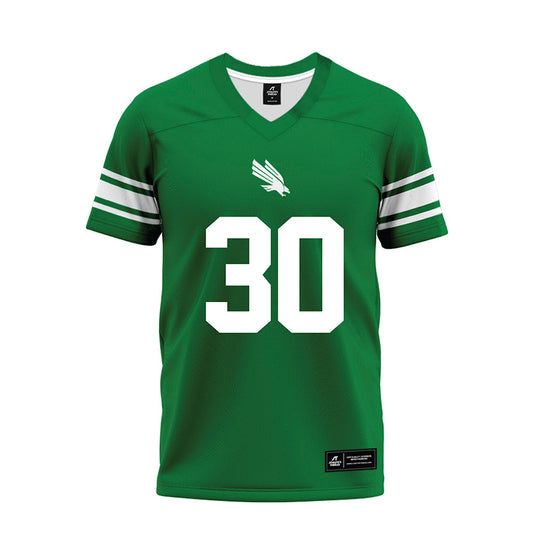 North Texas - NCAA Football : Chantz Johnson - Green Premium Football Jersey-0