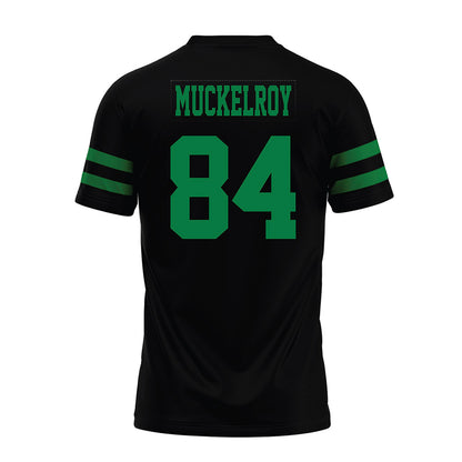 North Texas - NCAA Football : Jackson Muckelroy - Black Premium Football Jersey-1