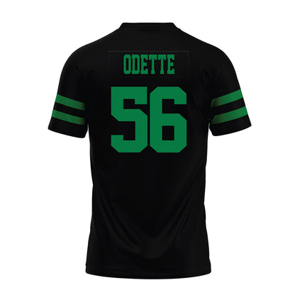 North Texas - NCAA Football : Austin Odette - Black Premium Football Jersey-1