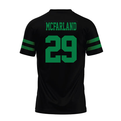 North Texas - NCAA Football : Kamdon McFarland - Black Premium Football Jersey-1