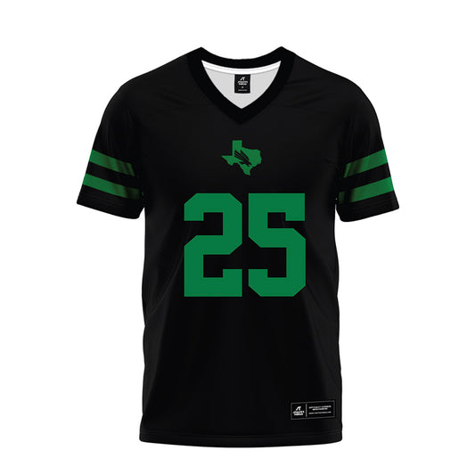 North Texas - NCAA Football : Ja'Bree Bickham - Black Premium Football Jersey-0