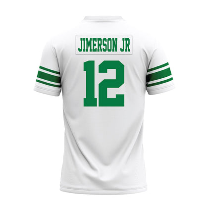 North Texas - NCAA Football : Chris Jimerson jr - White Premium Football Jersey-1