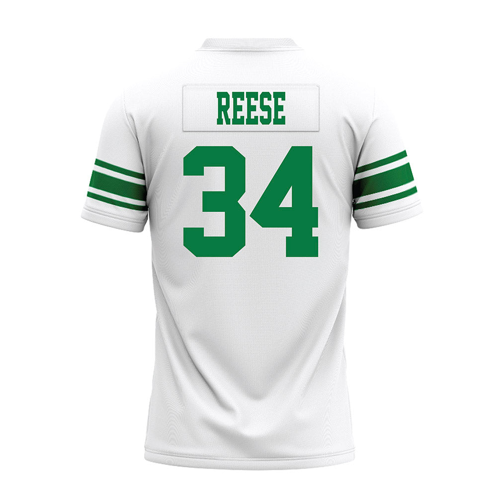 North Texas - NCAA Football : Brenden Reese - White Premium Football Jersey-1