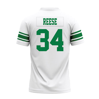 North Texas - NCAA Football : Brenden Reese - White Premium Football Jersey-1