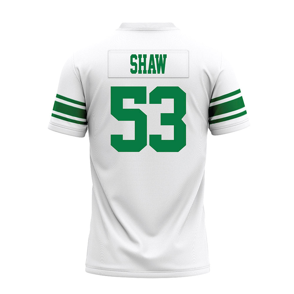 North Texas - NCAA Football : Dylan Shaw - White Premium Football Jersey-1
