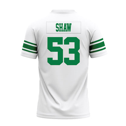 North Texas - NCAA Football : Dylan Shaw - White Premium Football Jersey-1