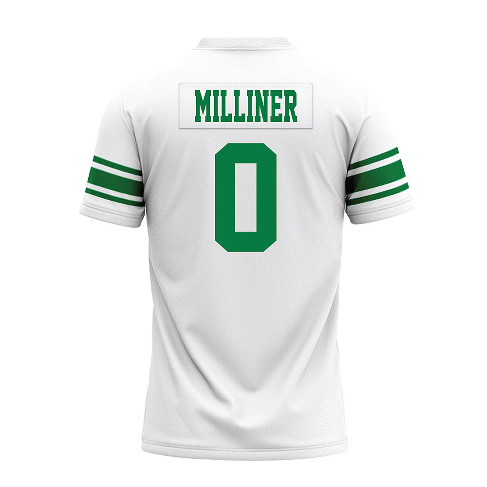 North Texas - NCAA Football : Corri Milliner - White Premium Football Jersey-1