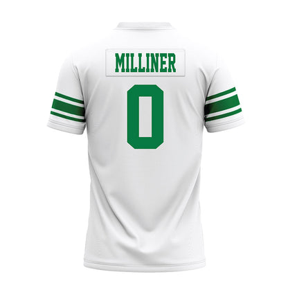 North Texas - NCAA Football : Corri Milliner - White Premium Football Jersey-1