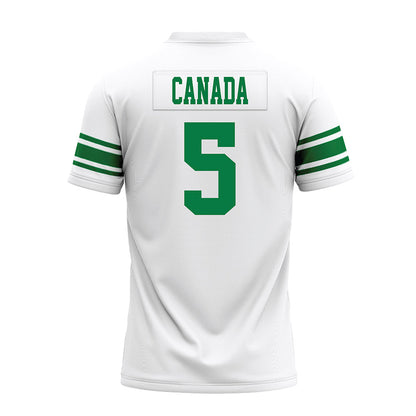 North Texas - NCAA Football : Chase Canada - White Premium Football Jersey-1