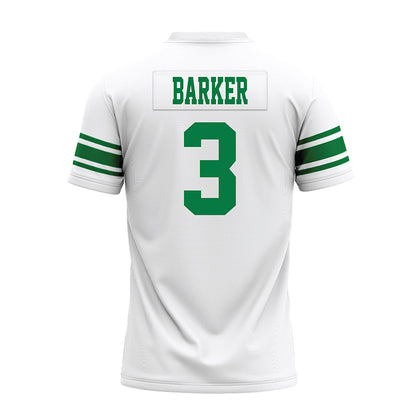 North Texas - NCAA Football : Zakye Barker - White Premium Football Jersey-1