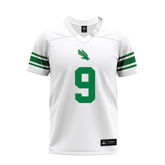 North Texas - NCAA Football : Cameren Jenkins - White Premium Football Jersey-0