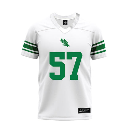 North Texas - NCAA Football : Chandler Strong - White Premium Football Jersey-0