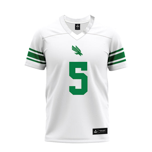North Texas - NCAA Football : Chase Canada - White Premium Football Jersey-0