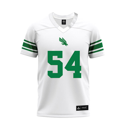 North Texas - NCAA Football : Henry Fenuku - White Premium Football Jersey-0