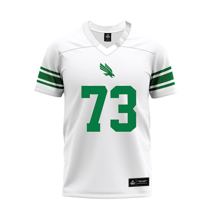 North Texas - NCAA Football : Julio Madero IV - White Premium Football Jersey-0