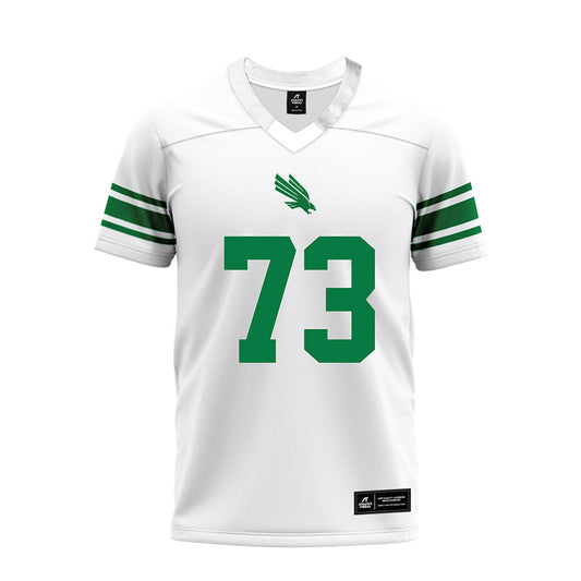 North Texas - NCAA Football : Julio Madero IV - White Premium Football Jersey-0