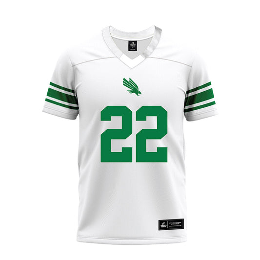 North Texas - NCAA Football : Colin Page - White Premium Football Jersey-0
