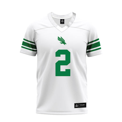 North Texas - NCAA Football : Taye Seymore - White Premium Football Jersey-0
