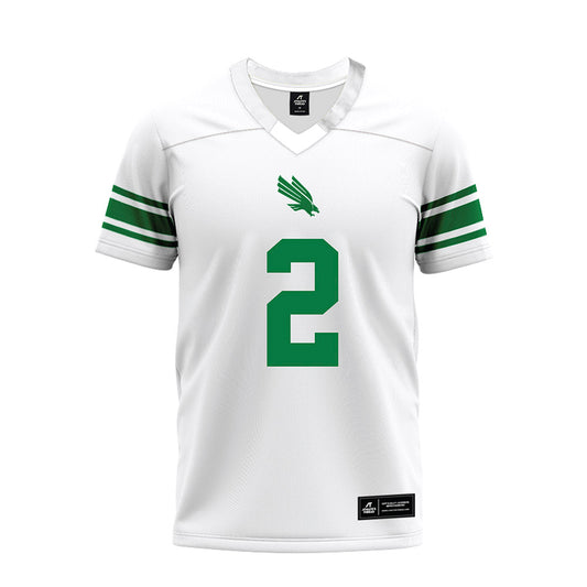 North Texas - NCAA Football : Taye Seymore - White Premium Football Jersey-0
