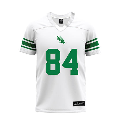 North Texas - NCAA Football : Jackson Muckelroy - White Premium Football Jersey-0