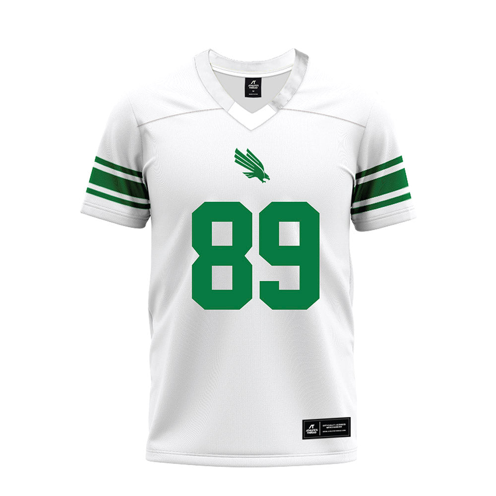 North Texas - NCAA Football : Jerious Singletary - White Premium Football Jersey-0