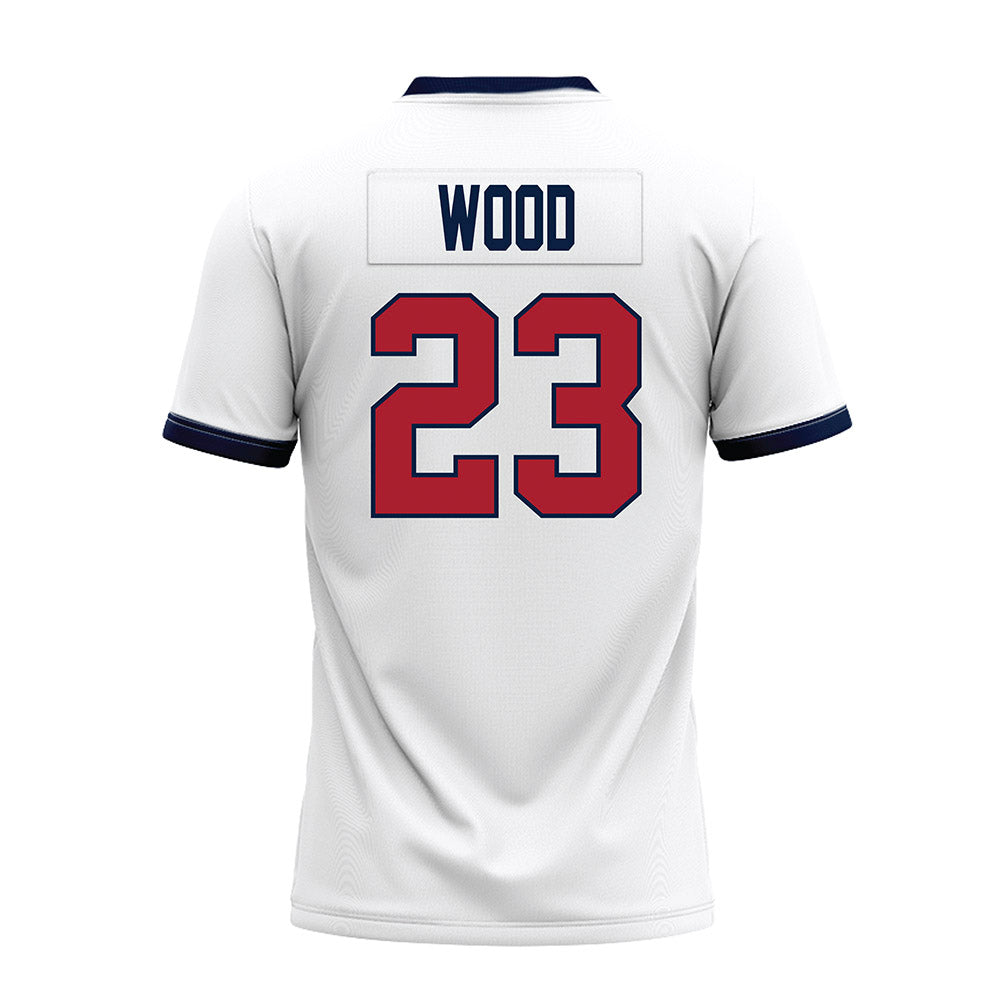 Liberty - NCAA Football : Cameron Wood - White Premium Football Jersey-1