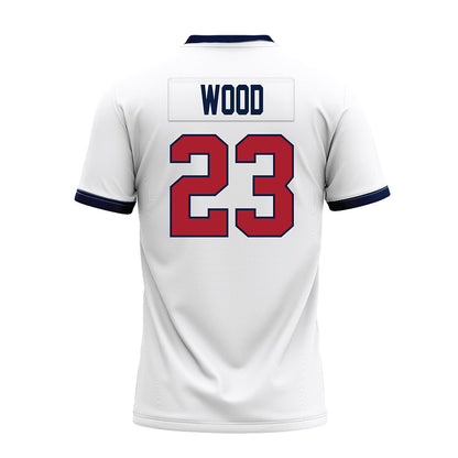 Liberty - NCAA Football : Cameron Wood - White Premium Football Jersey-1
