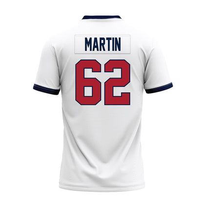 Liberty - NCAA Football : Blake Martin - White Premium Football Jersey-1